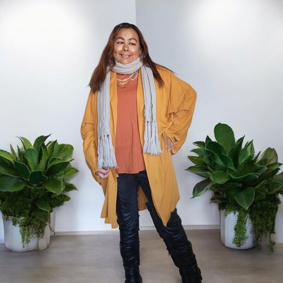 BigStup Womens Chic Cream Scarf - Picture 6 of 10